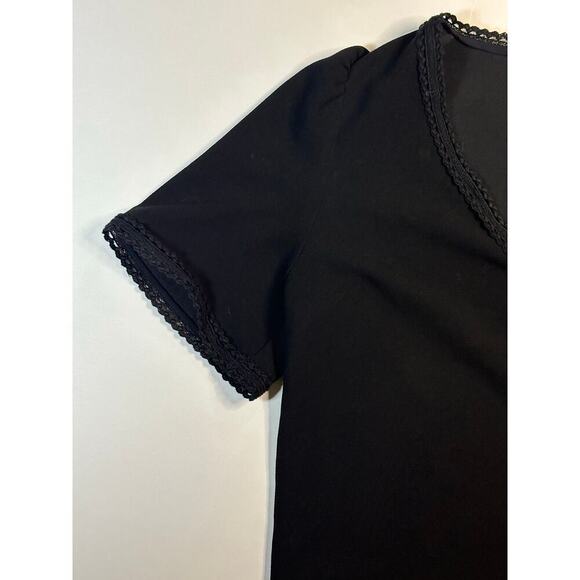 Sezane Valencia Blouse Black - Size 34 - XS/Small - Picture 4 of 8